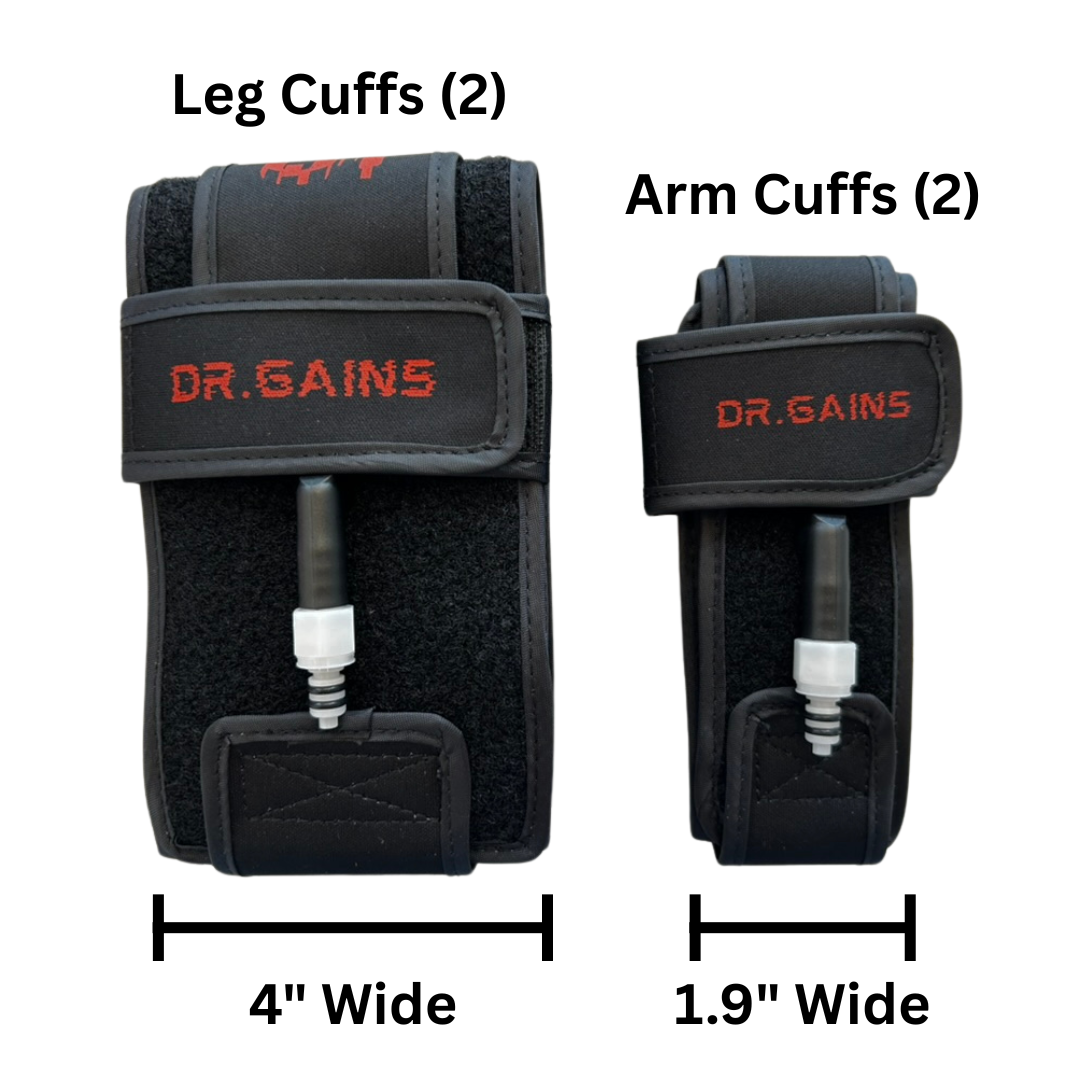 Dr. Gains BFR Pro 2.0 (Leg Set)